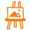 easel
