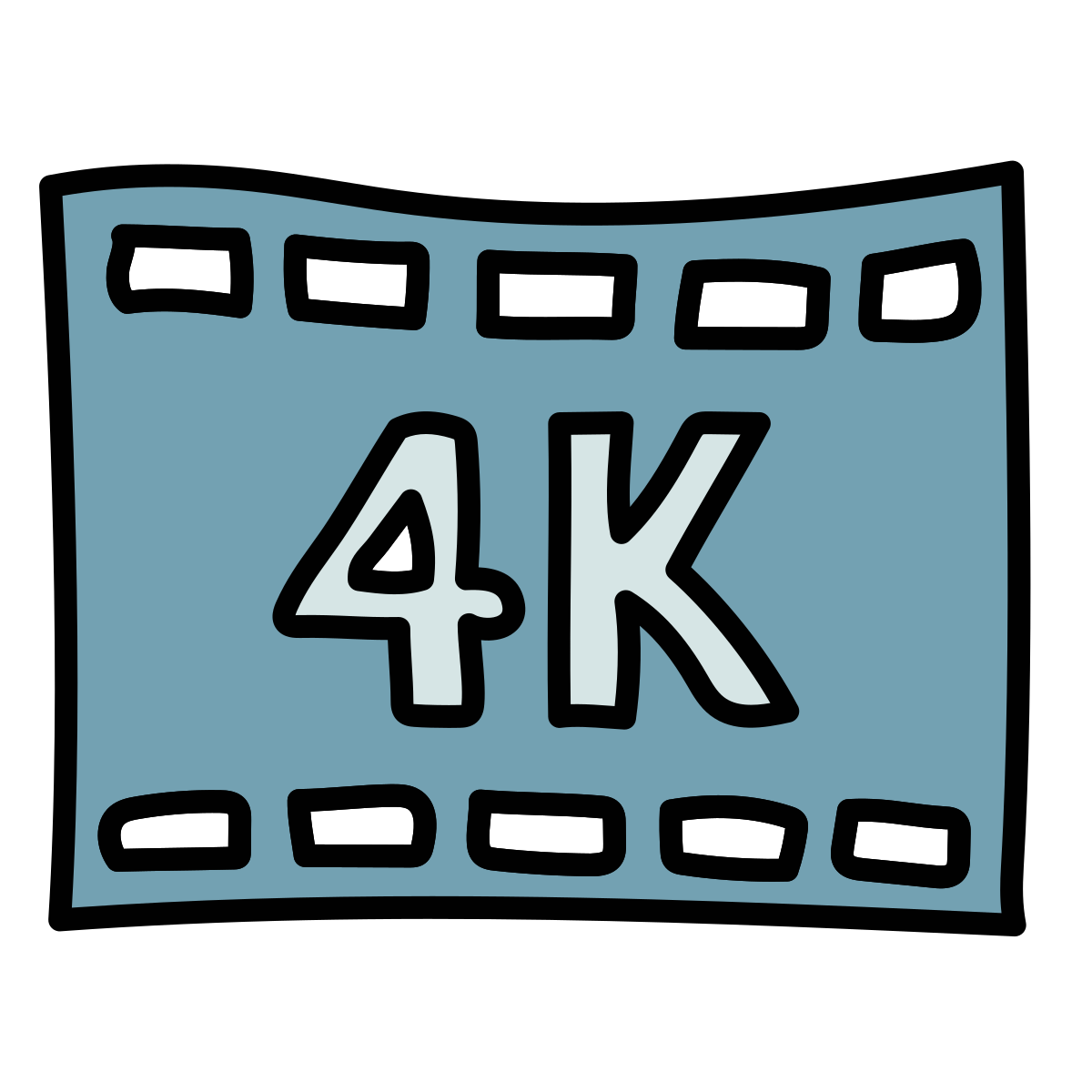 doodle style 4k icon
