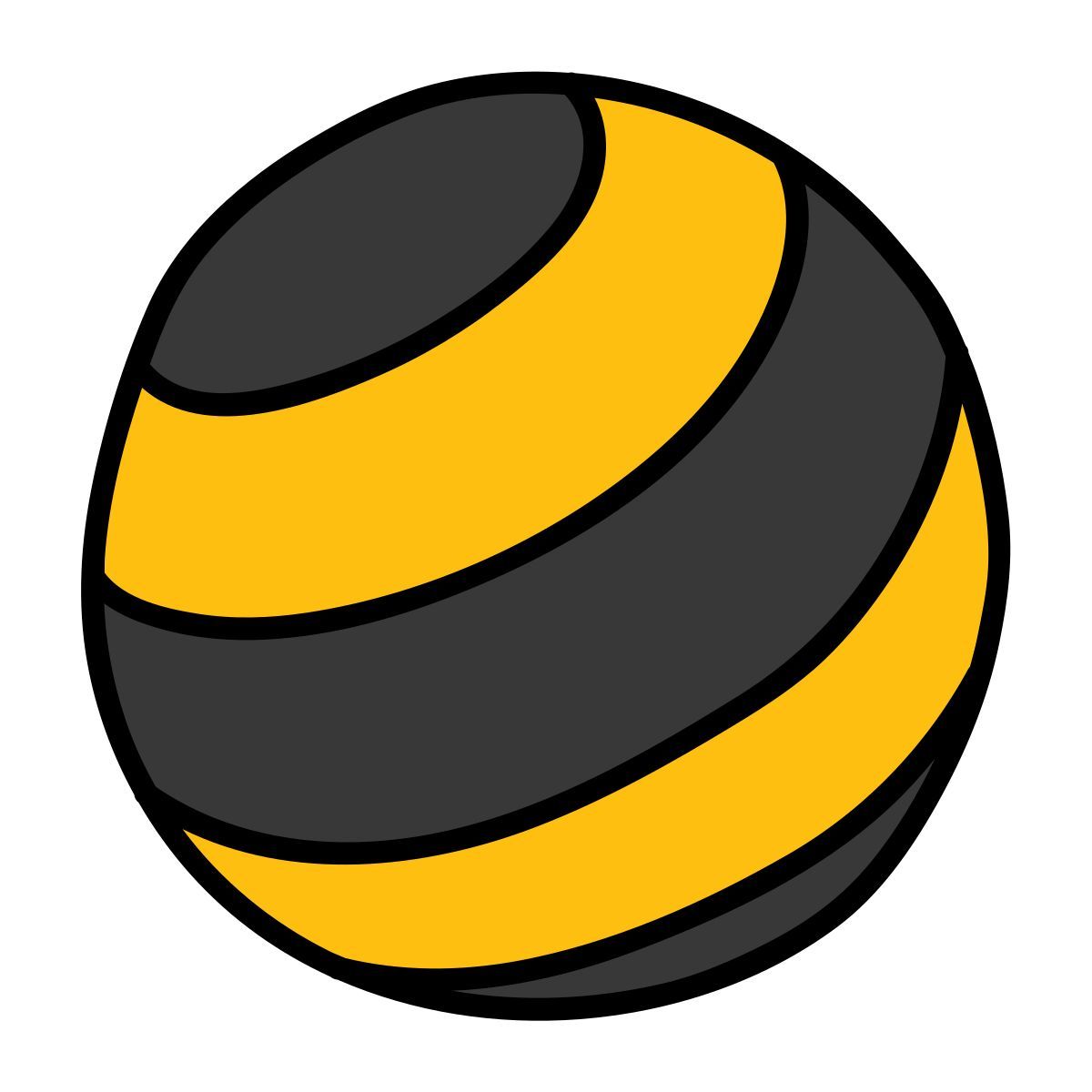 doodle style beeline icon