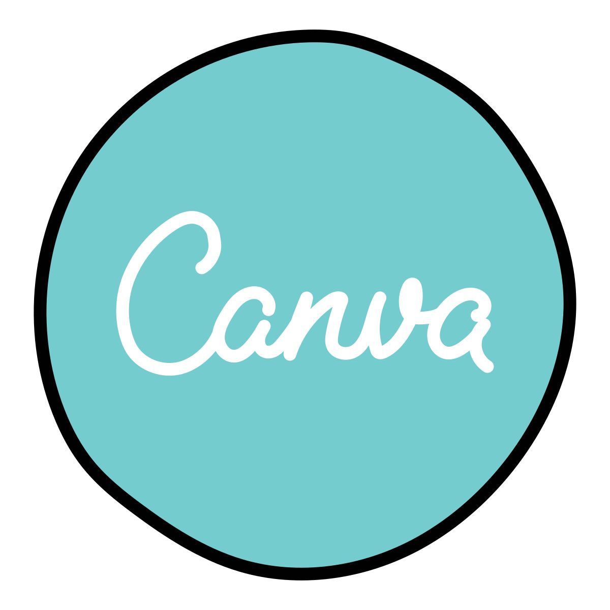 doodle style 칸바 icon