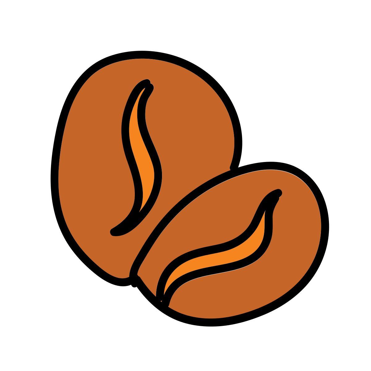 doodle style 커피 icon