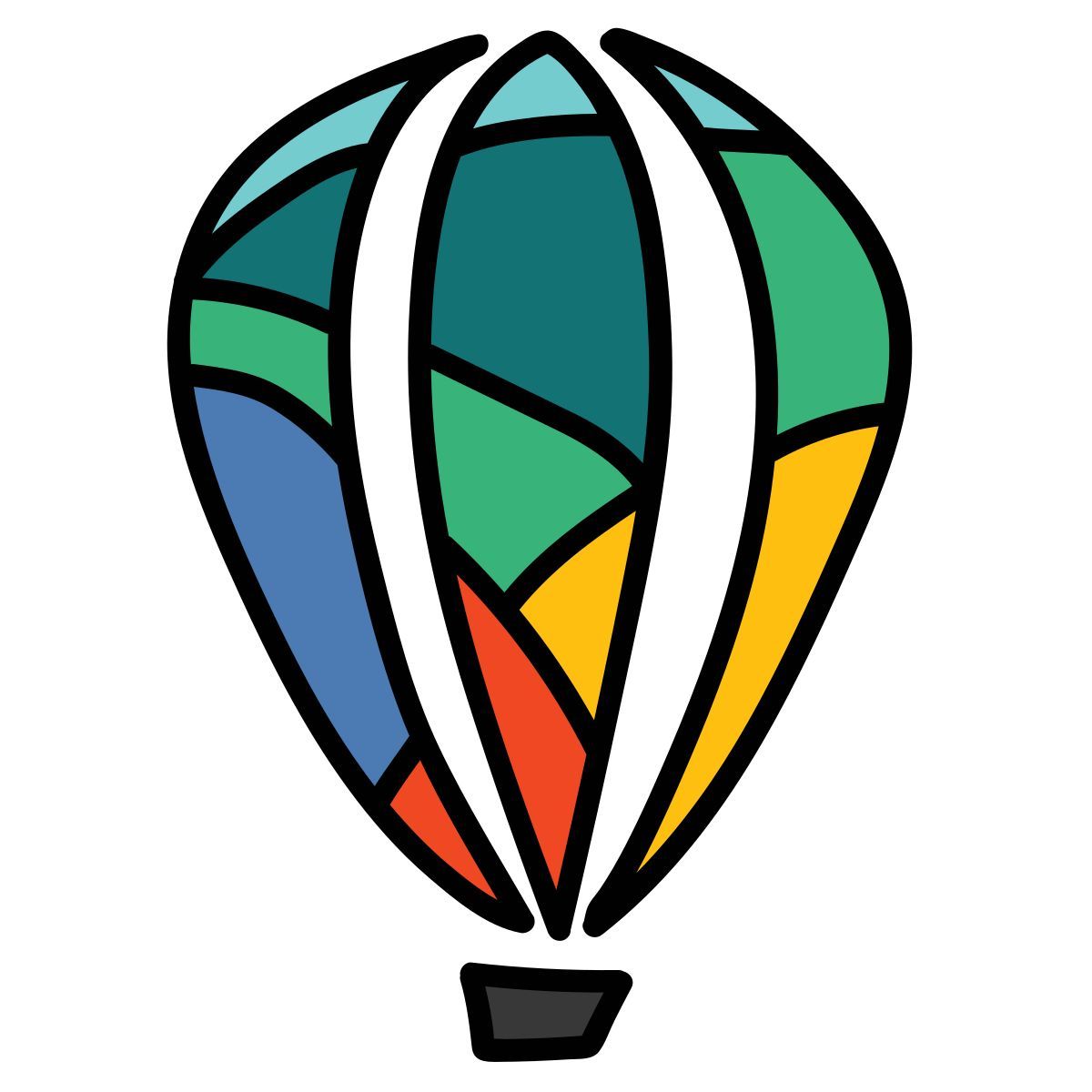 doodle style coreldraw icon