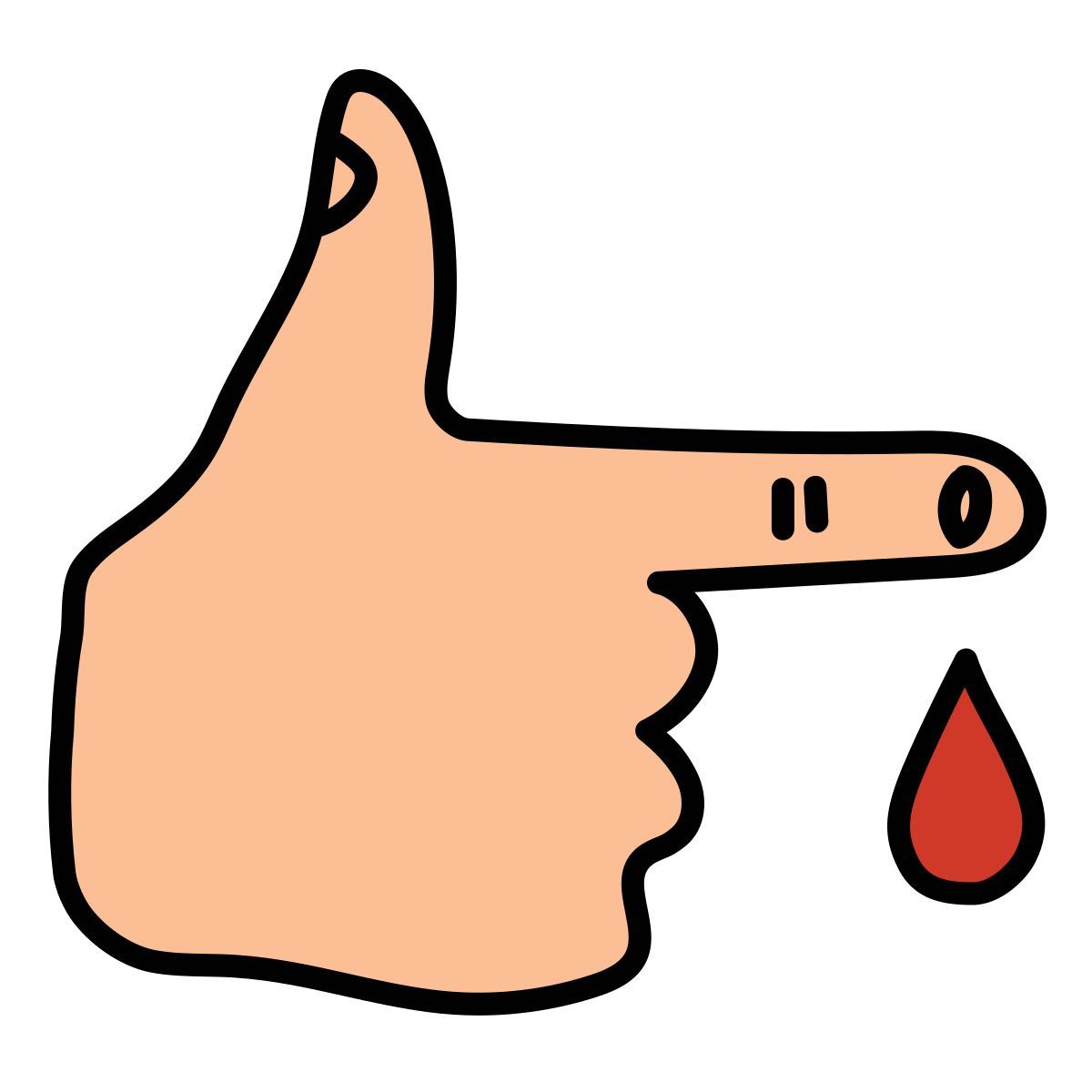 doodle style diabetes icon