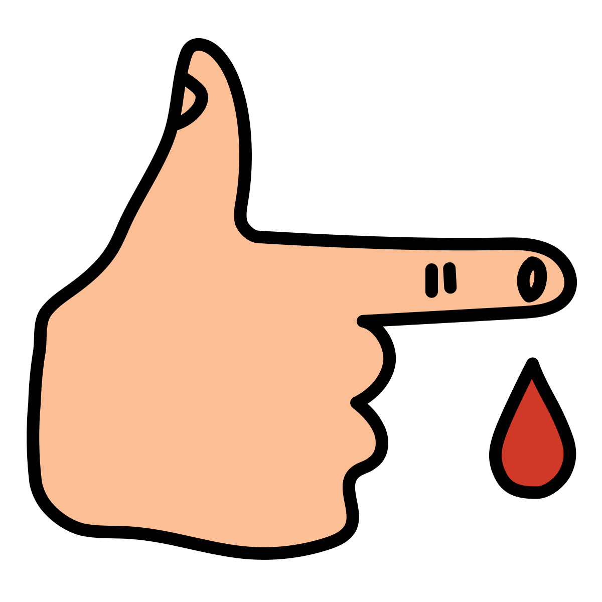 doodle style diabetes icon