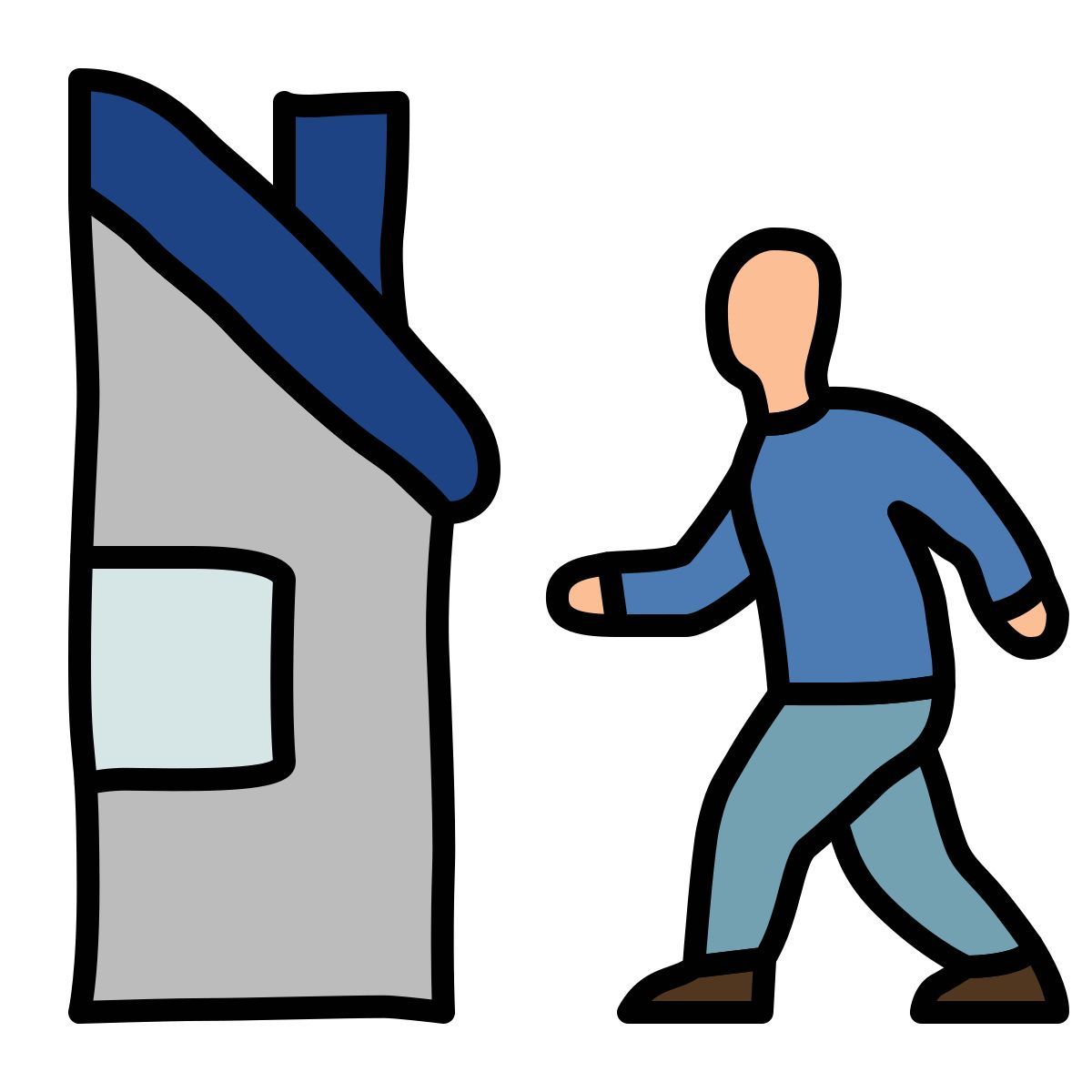 doodle style 进入内部 icon