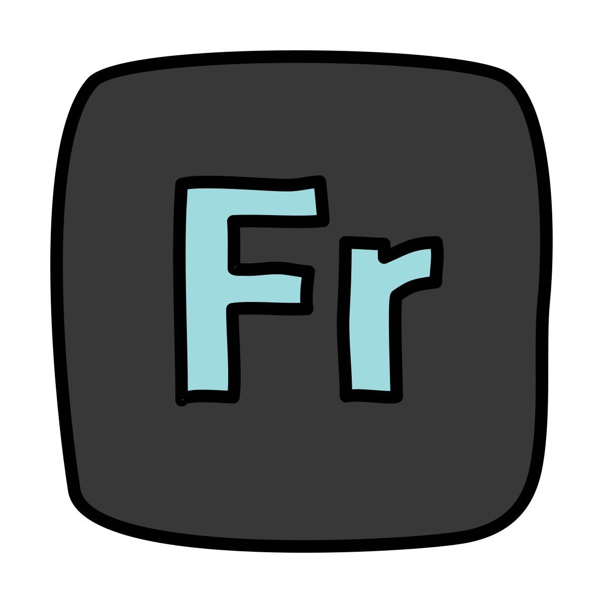 doodle style 프레스코 icon