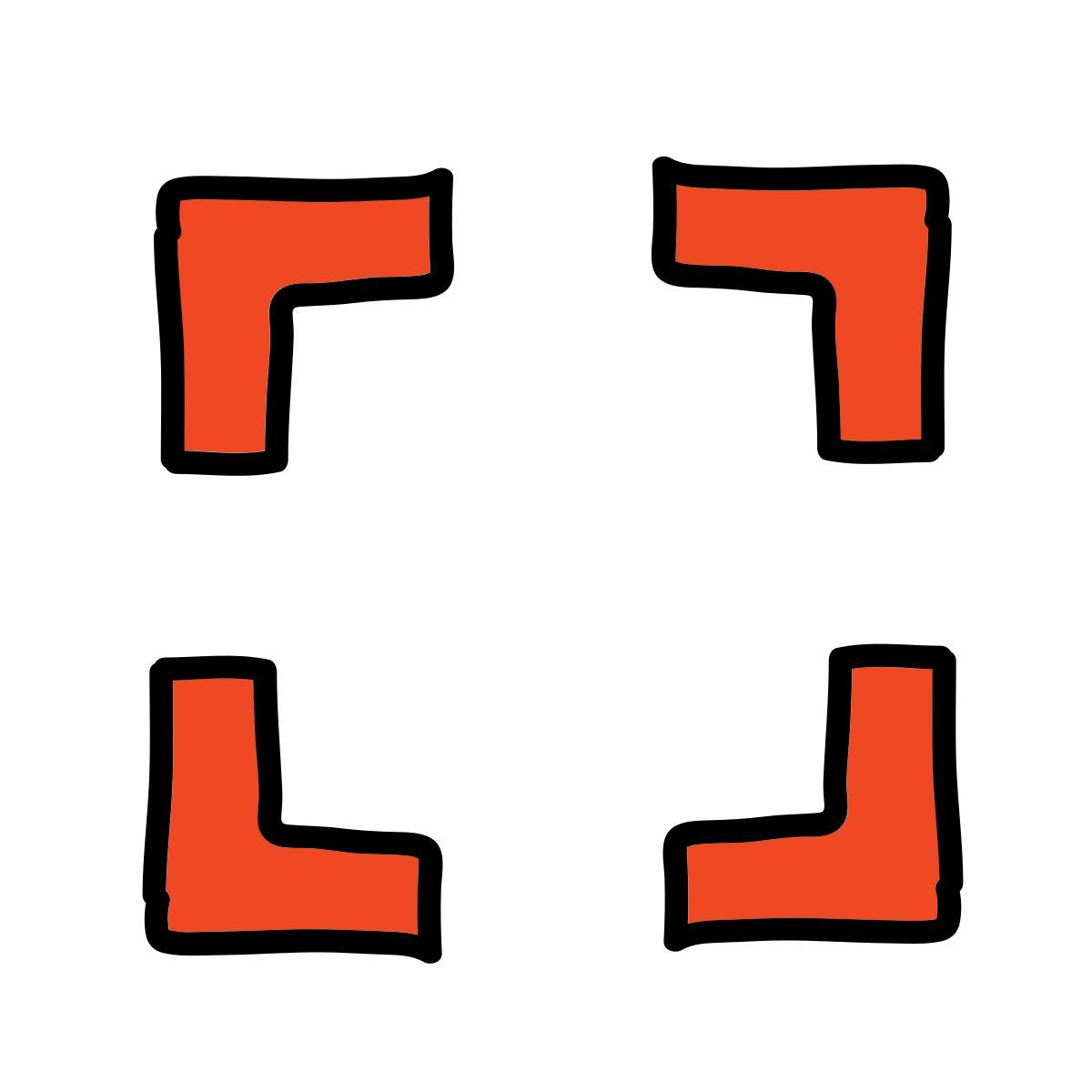 doodle style plein écran icon