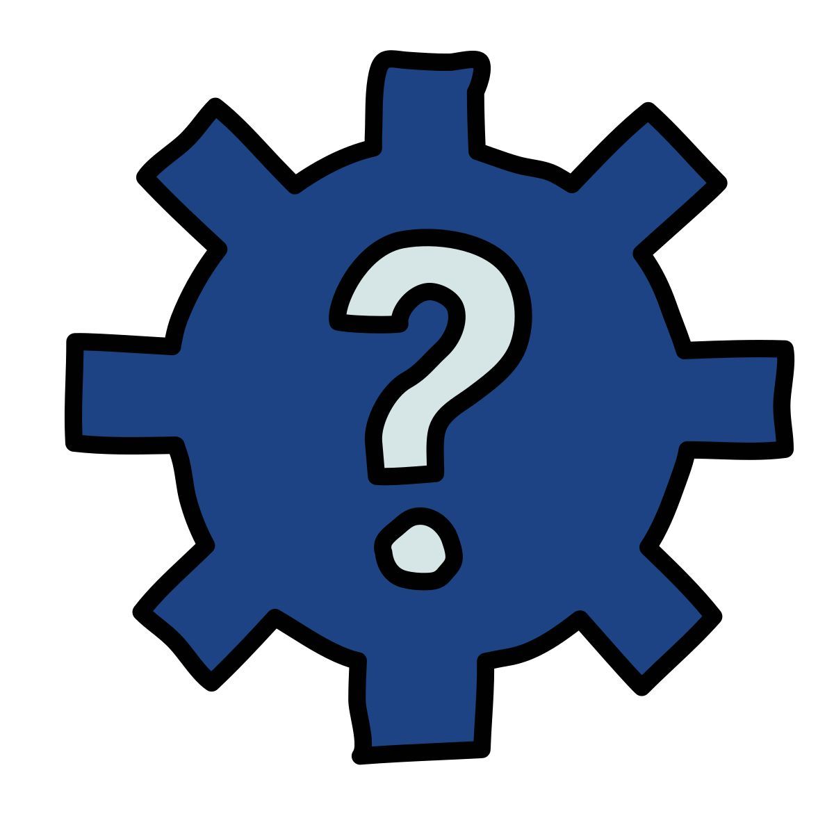 doodle style 방법 탐구 icon