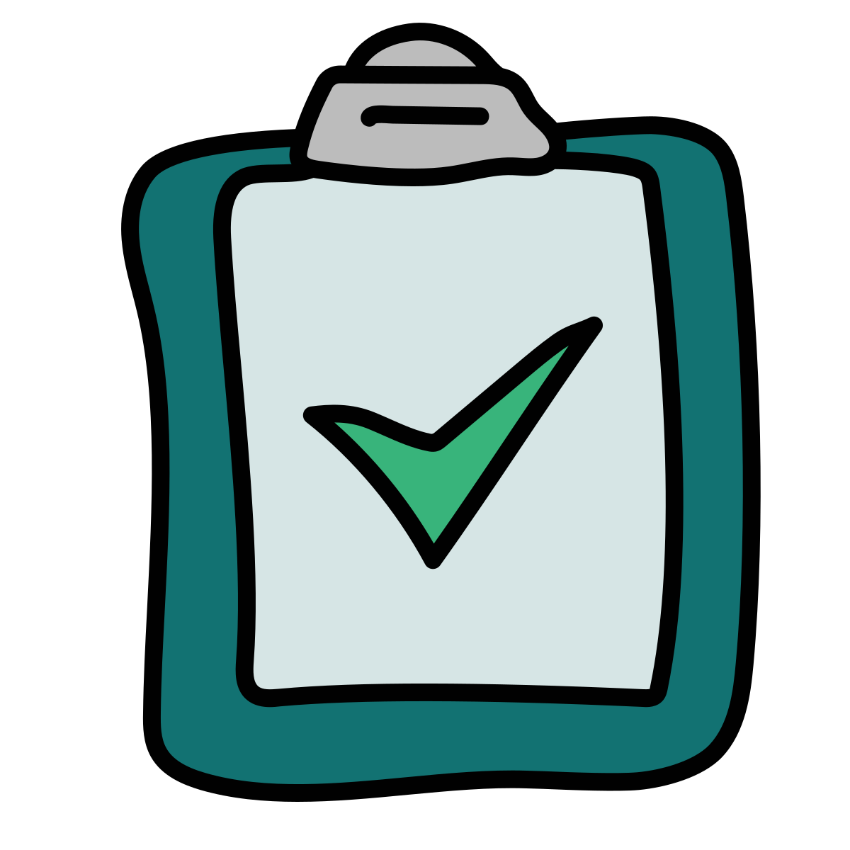 doodle style inspection icon