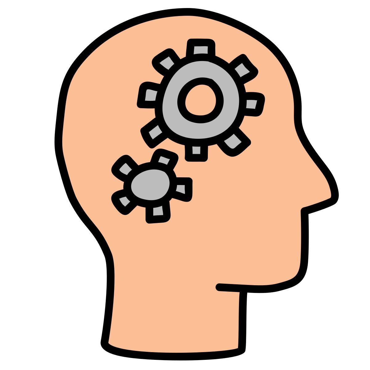 doodle style learning icon