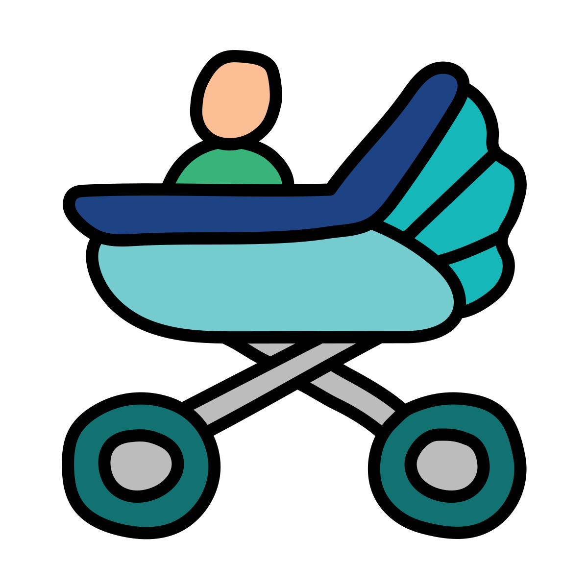 doodle style men age group 1 icon