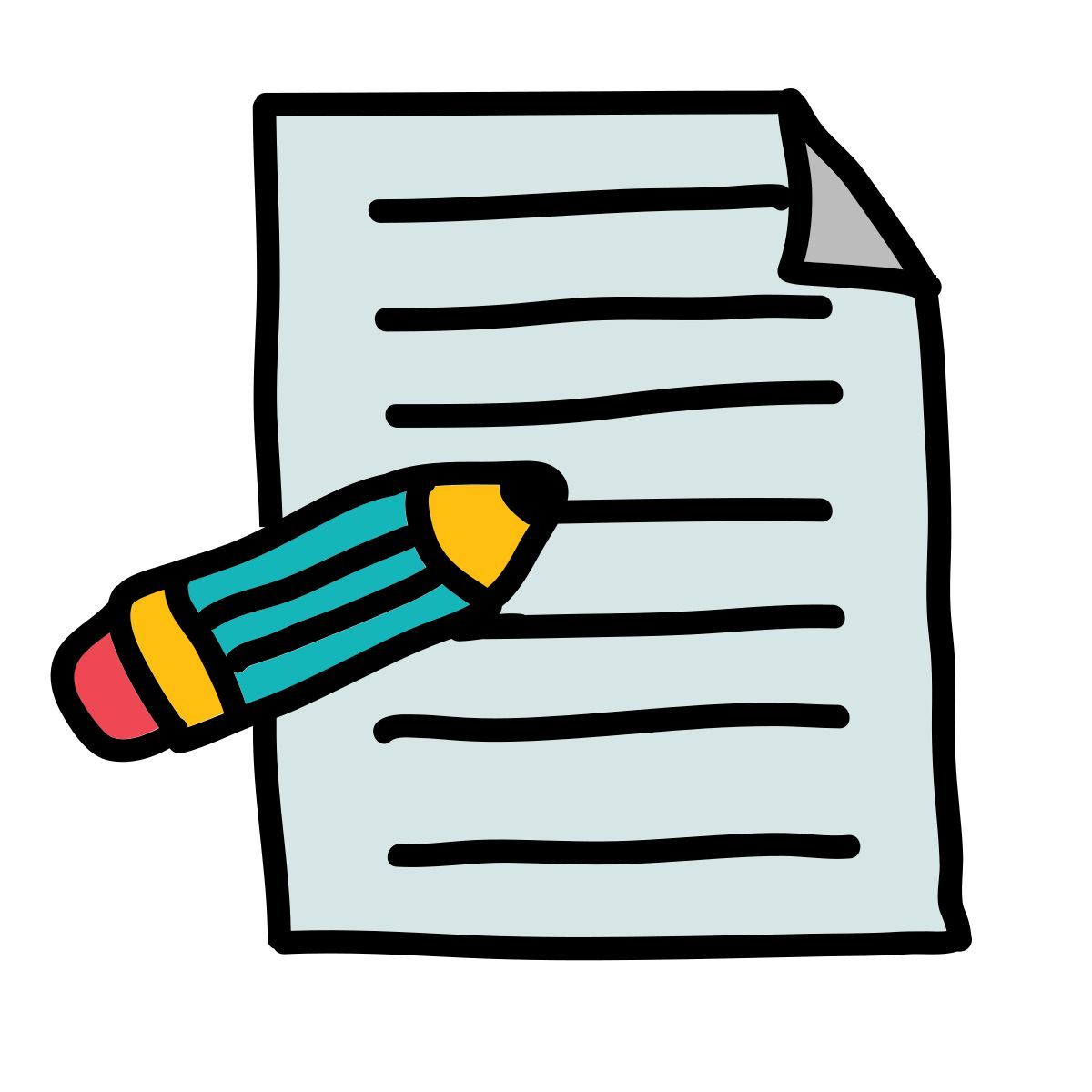 doodle style edición icon