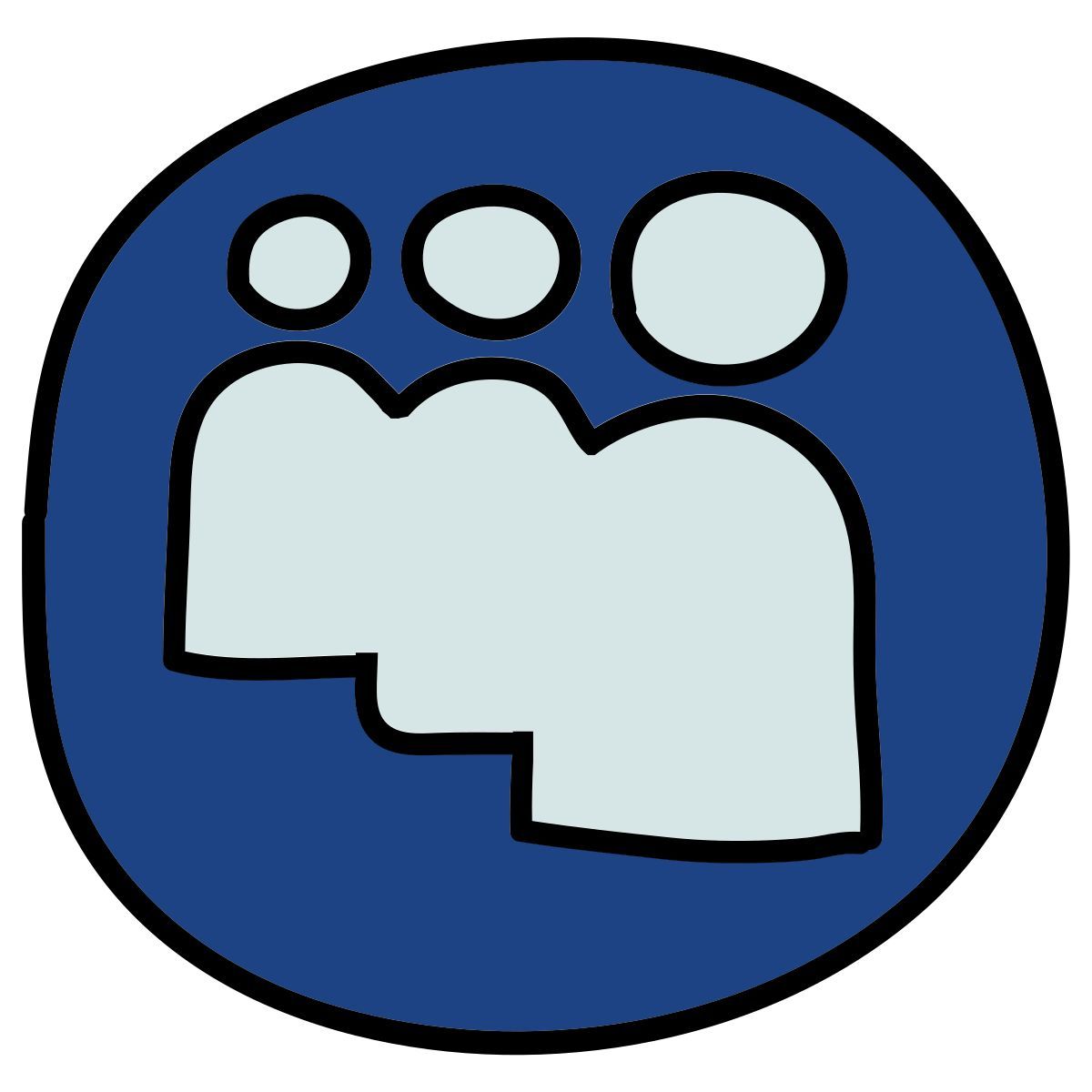 doodle style myspace quadrat icon