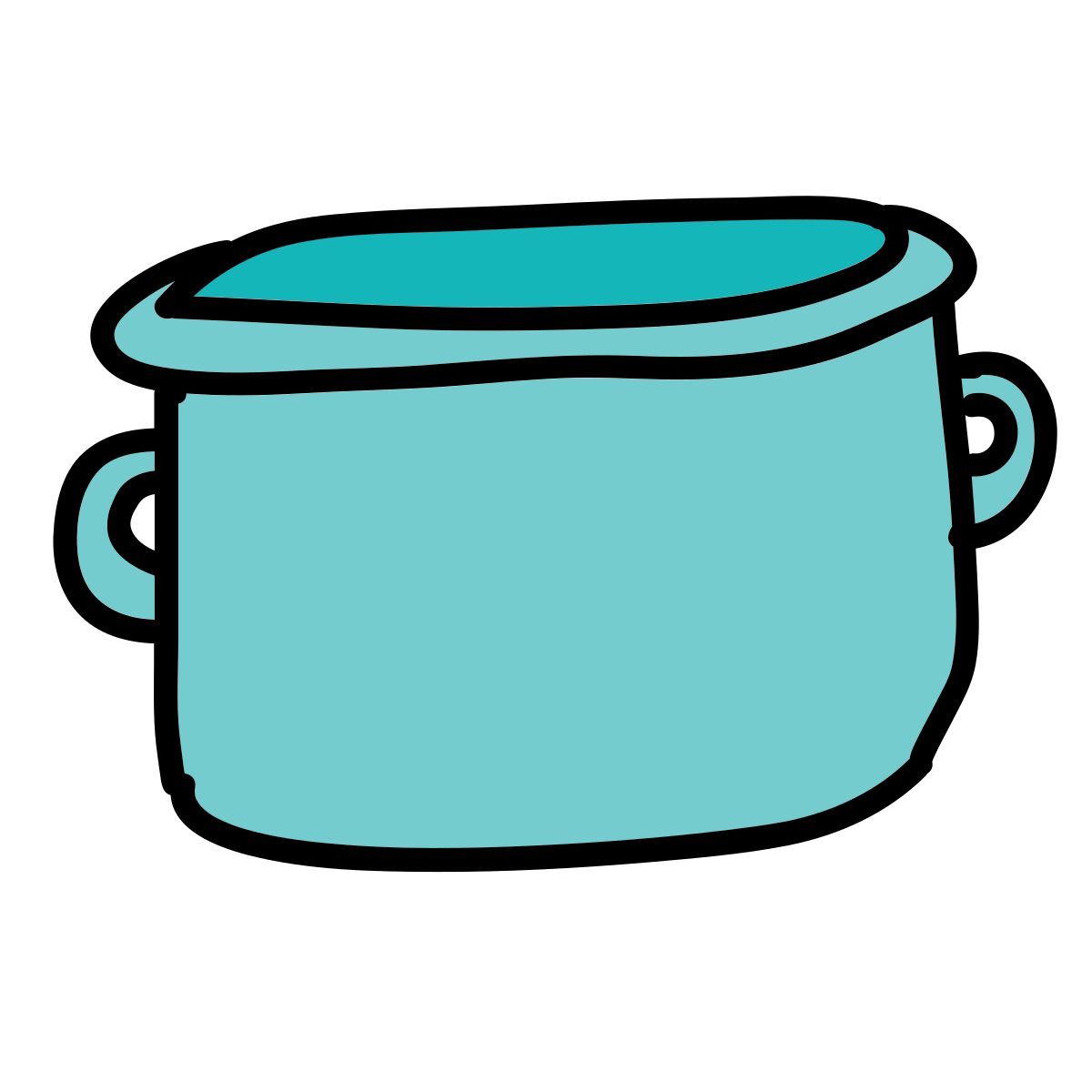 doodle style 锅 icon