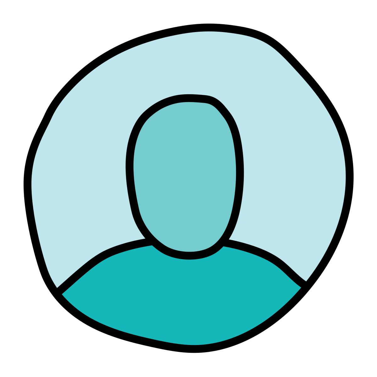 doodle style test account icon