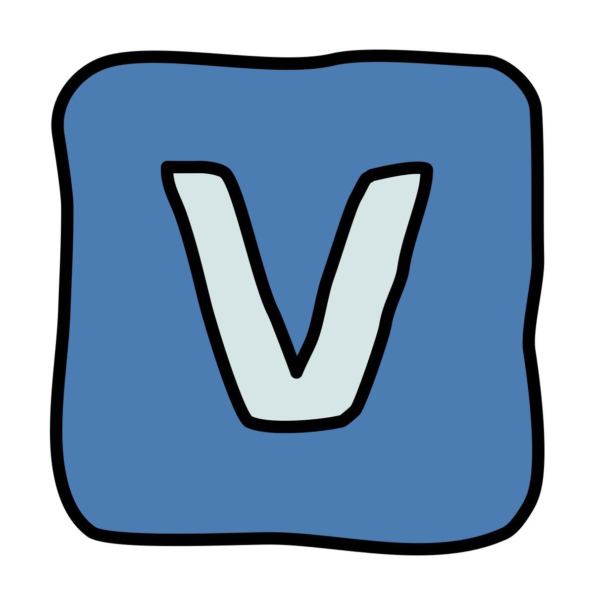 doodle style vegas_pro icon