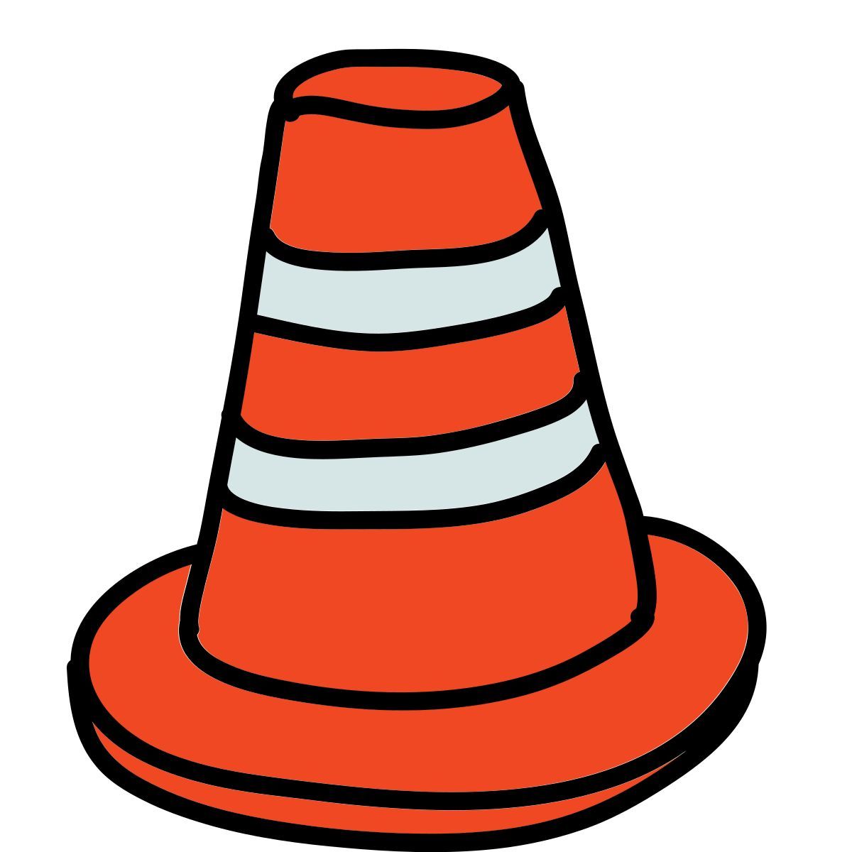 doodle style vlc icon