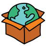 worldwide delivery icon