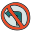No Turn Road Sign icon