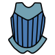 armored breastplate icon