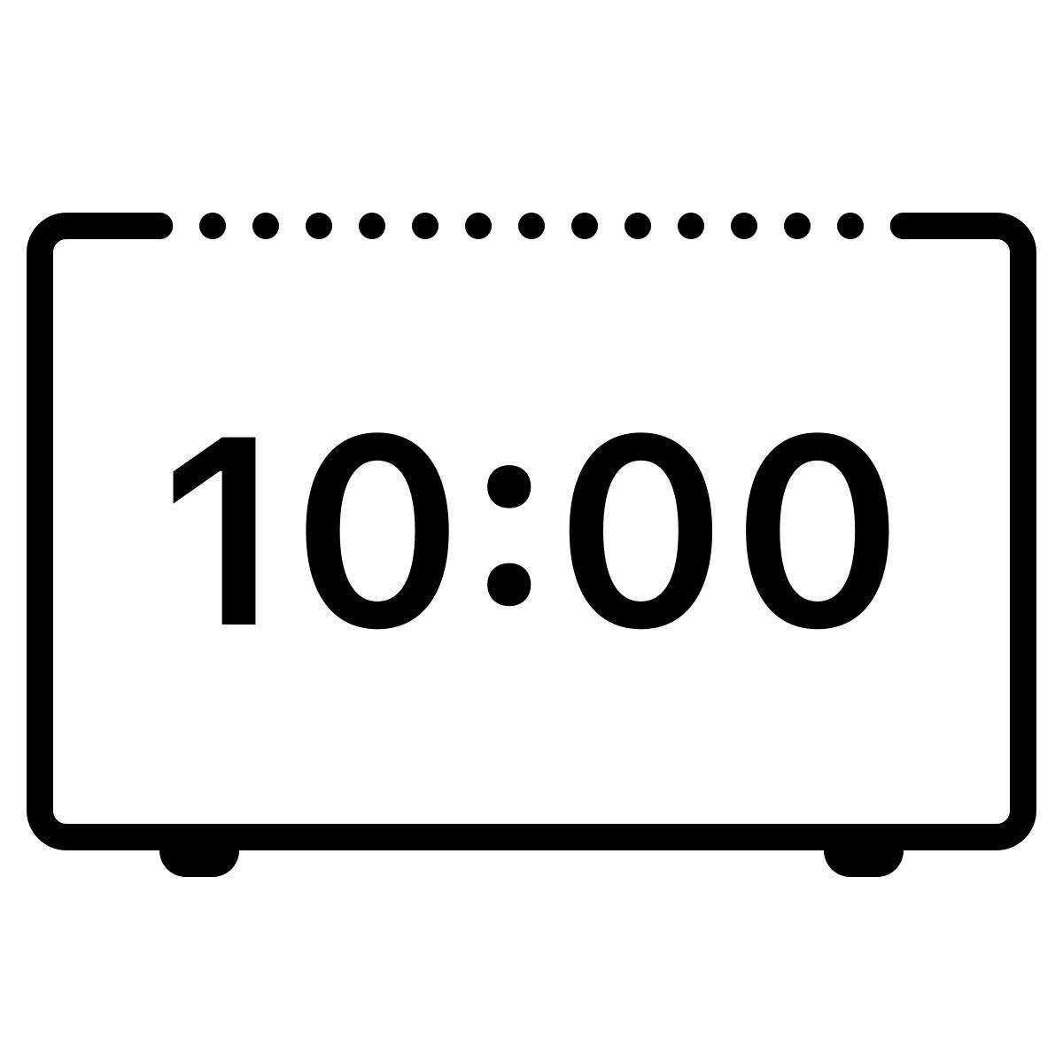 dotted style 10.00 icon