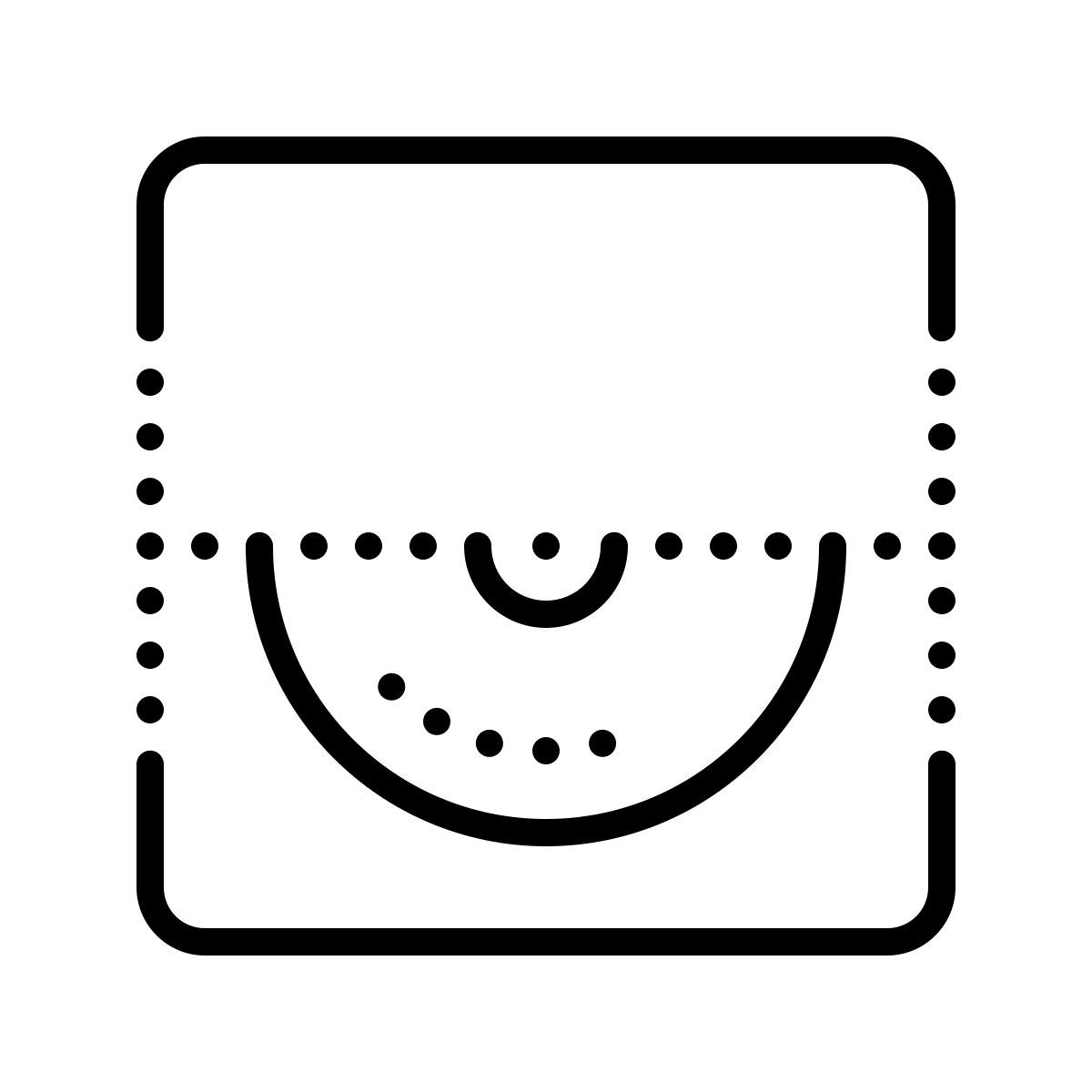 dotted style dvd icon