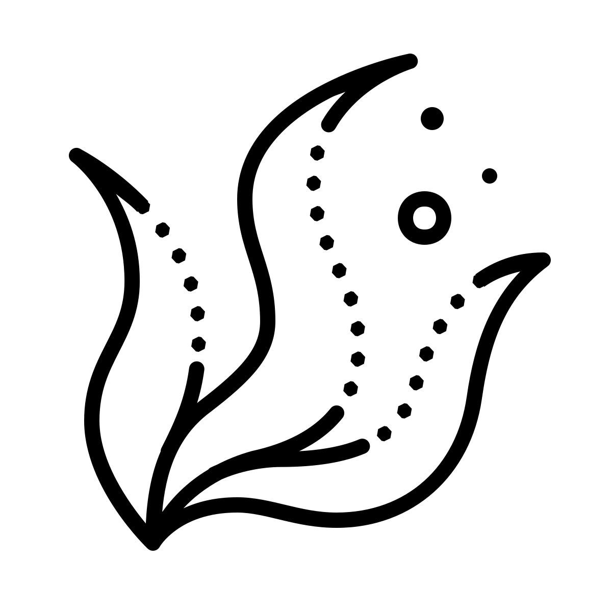 dotted style 底部 icon