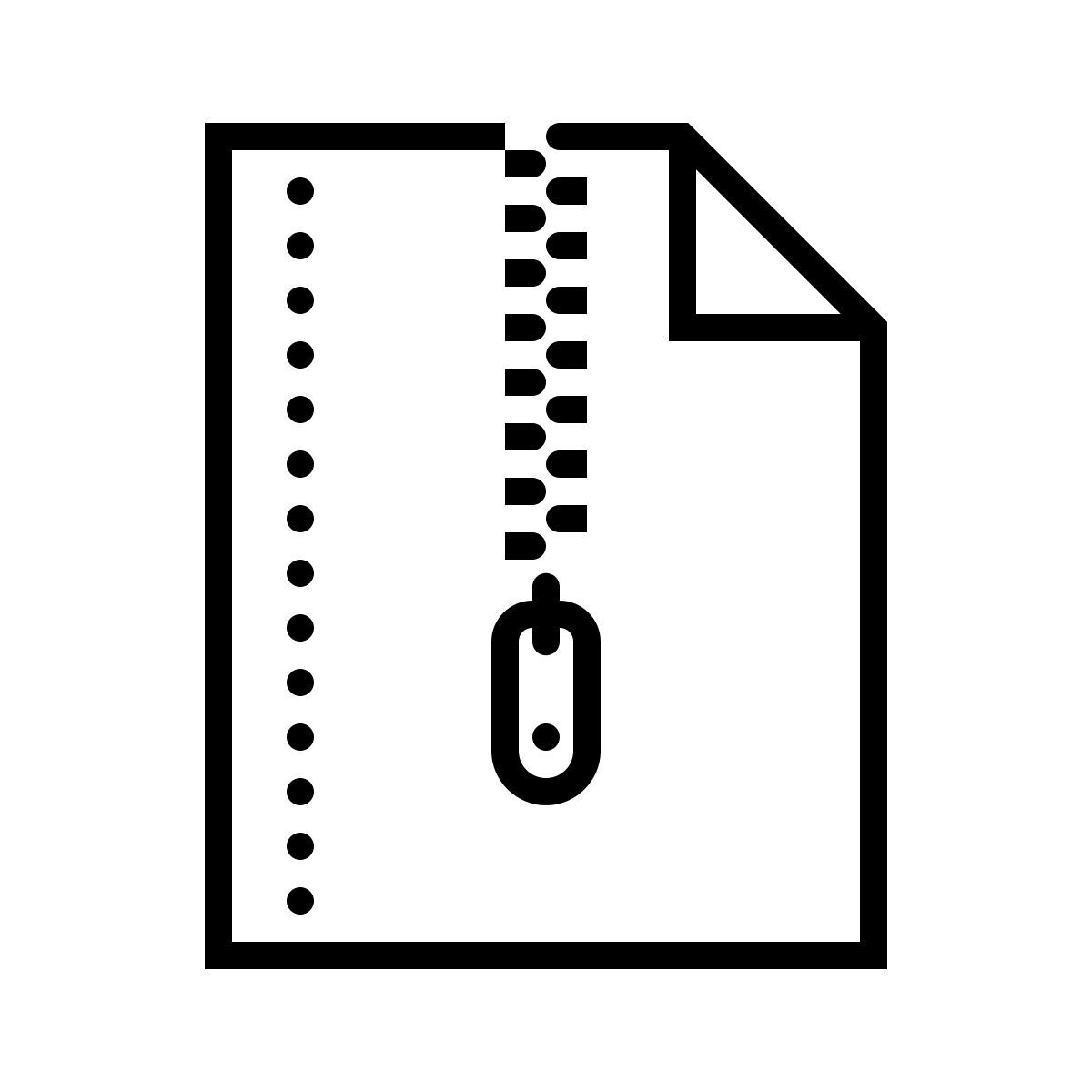 dotted style archiv icon