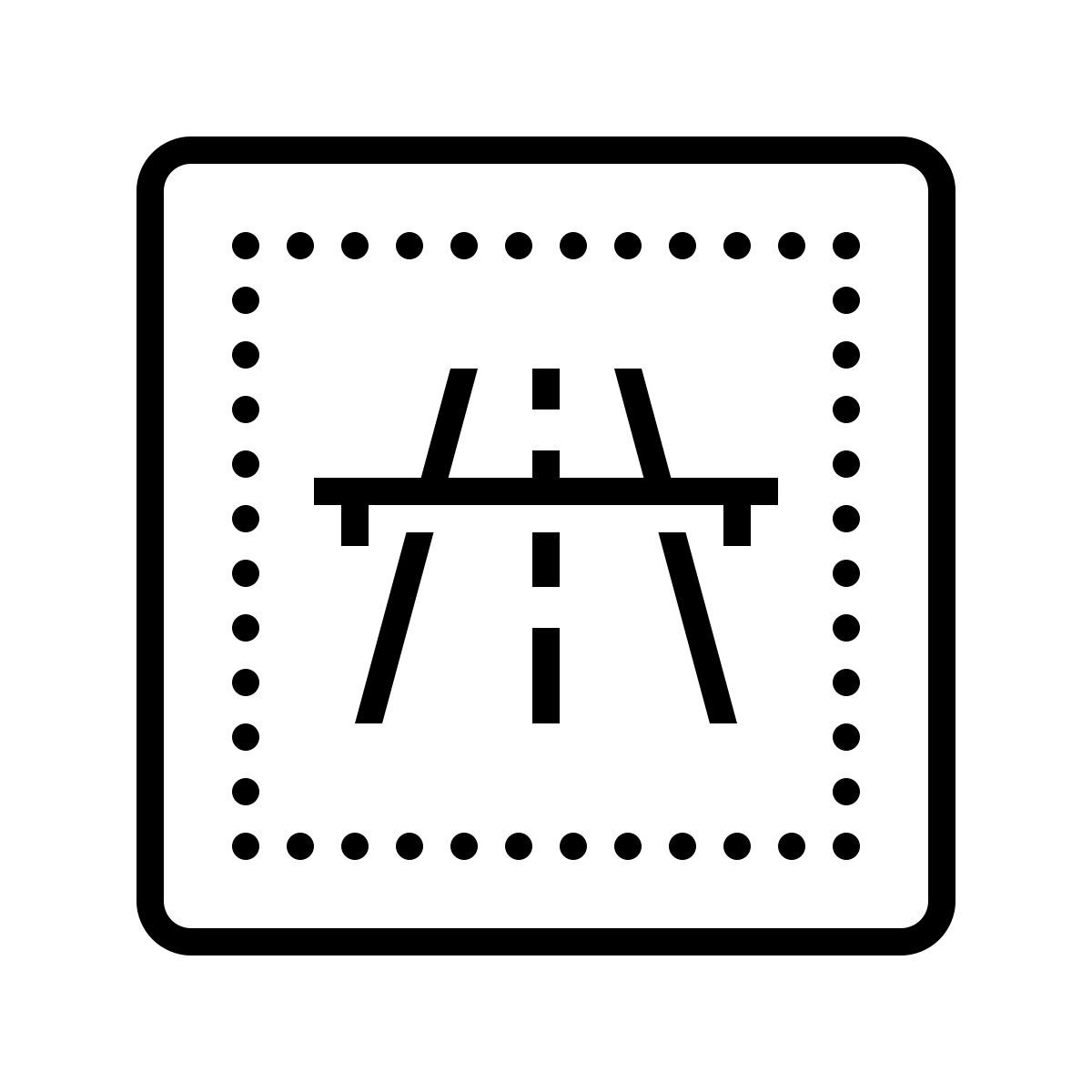 dotted style 高速公路 icon