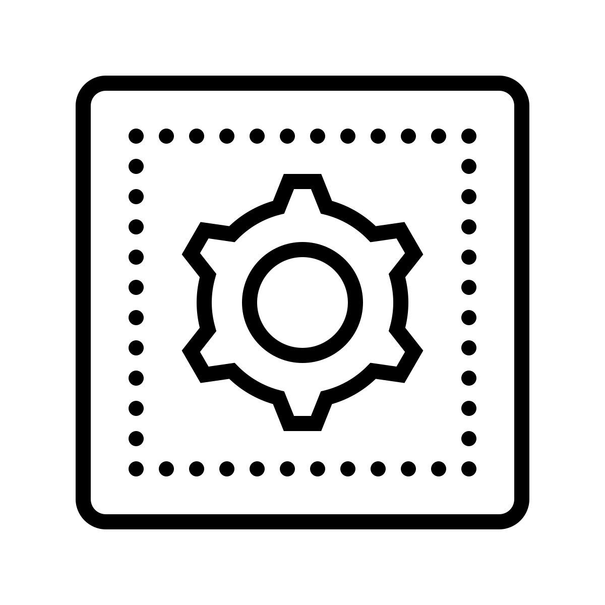 dotted style automático icon