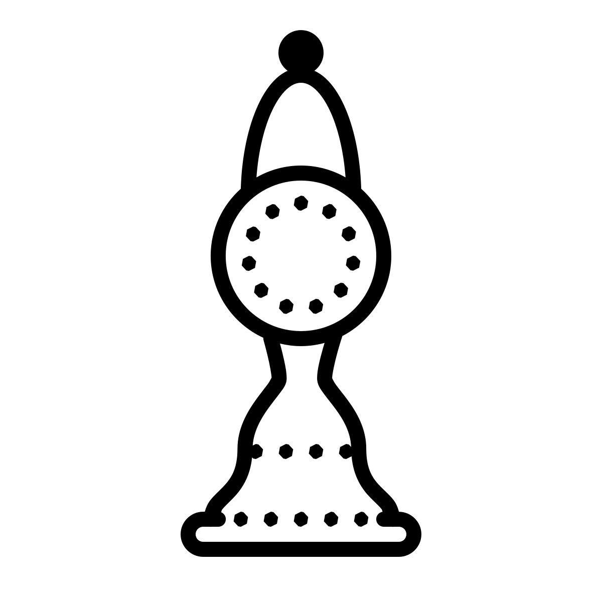 dotted style bomba de la cerveza icon