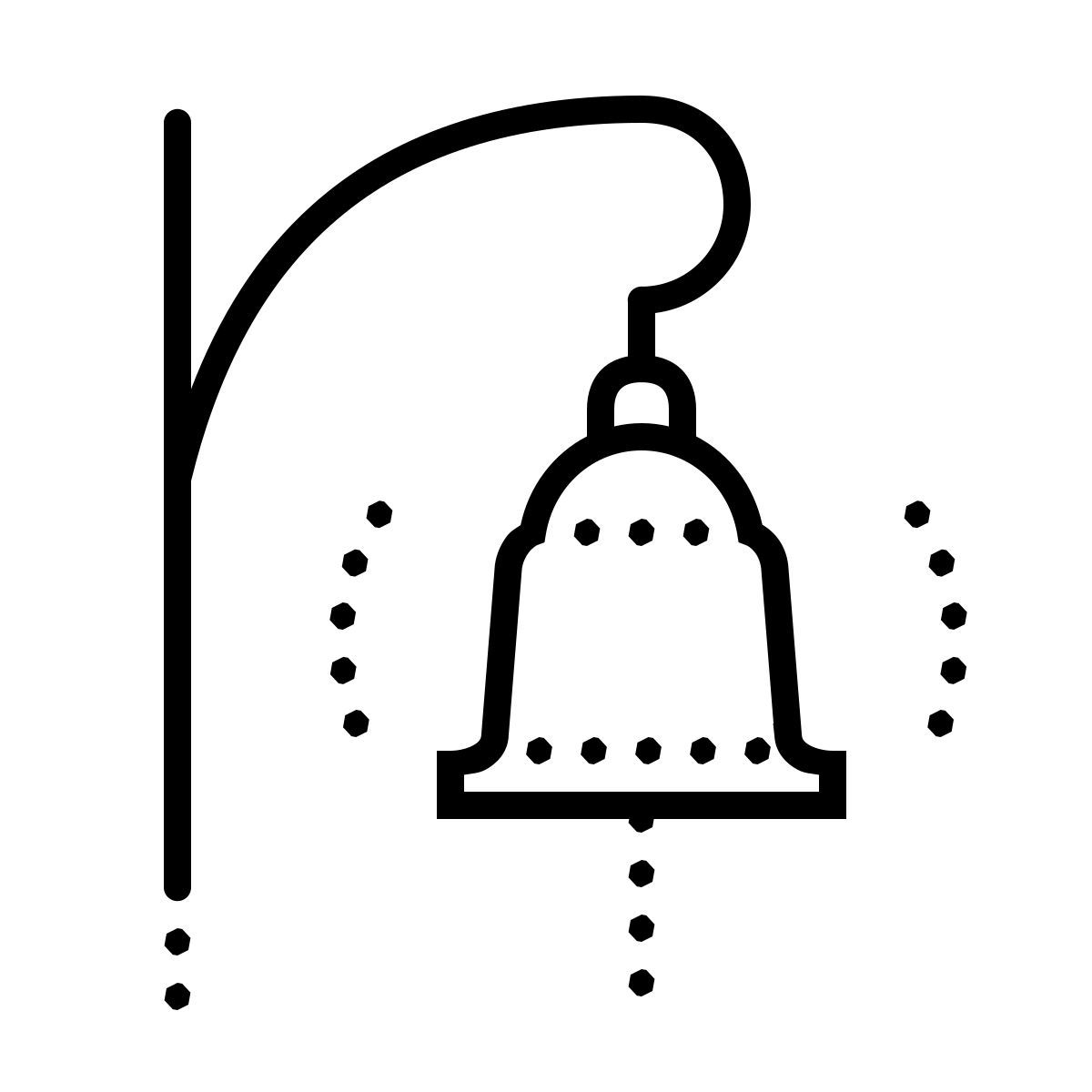 dotted style 钟 icon