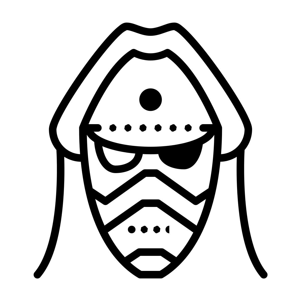 dotted style 黑血 icon