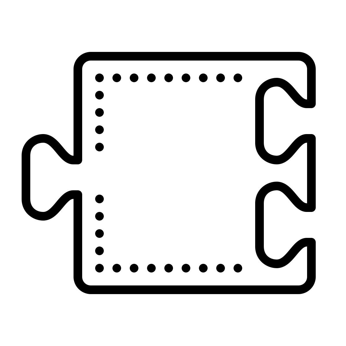 dotted style 块松石绿 icon