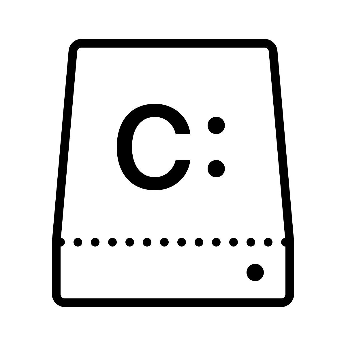 dotted style c驱动器 2 icon