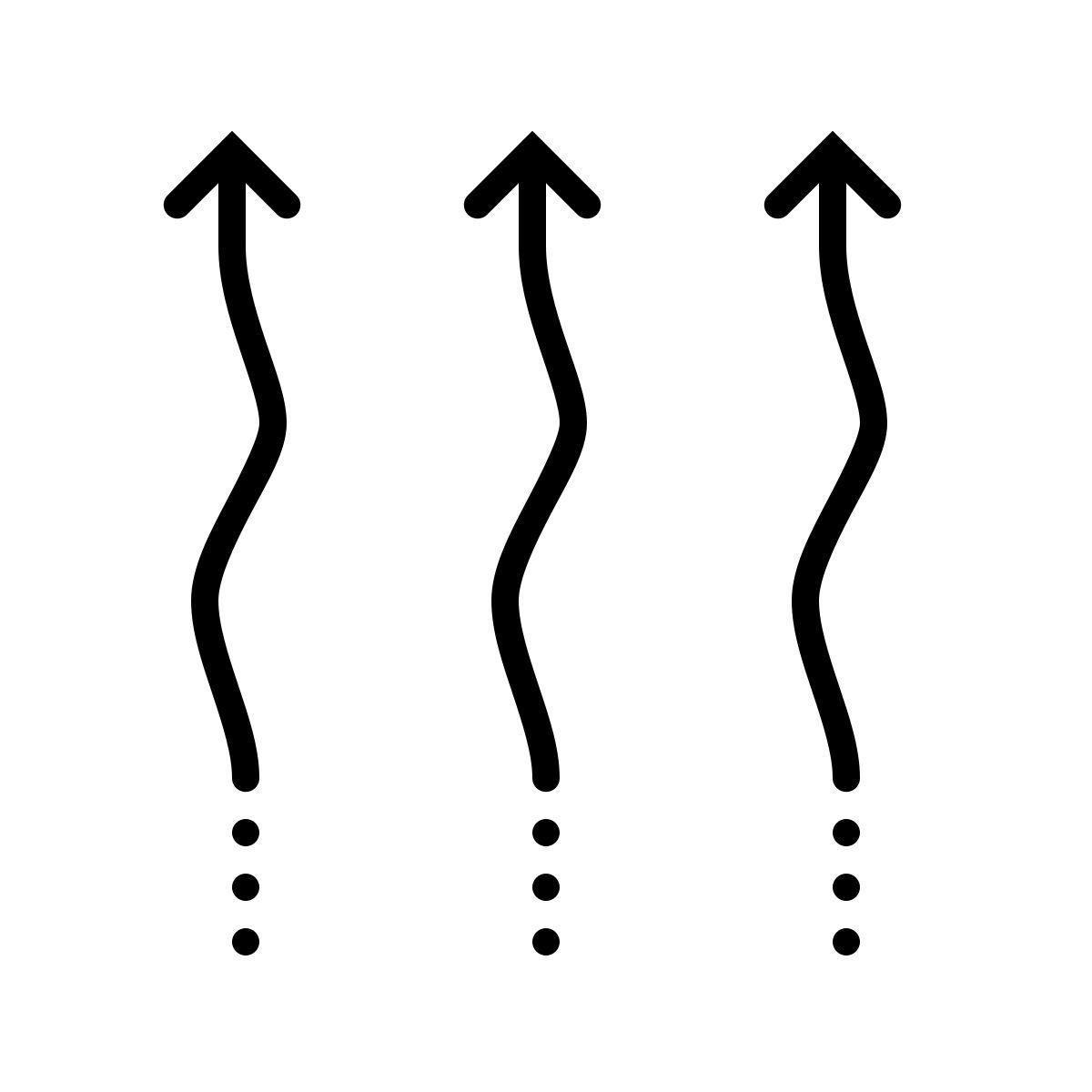 dotted style 暖气 icon