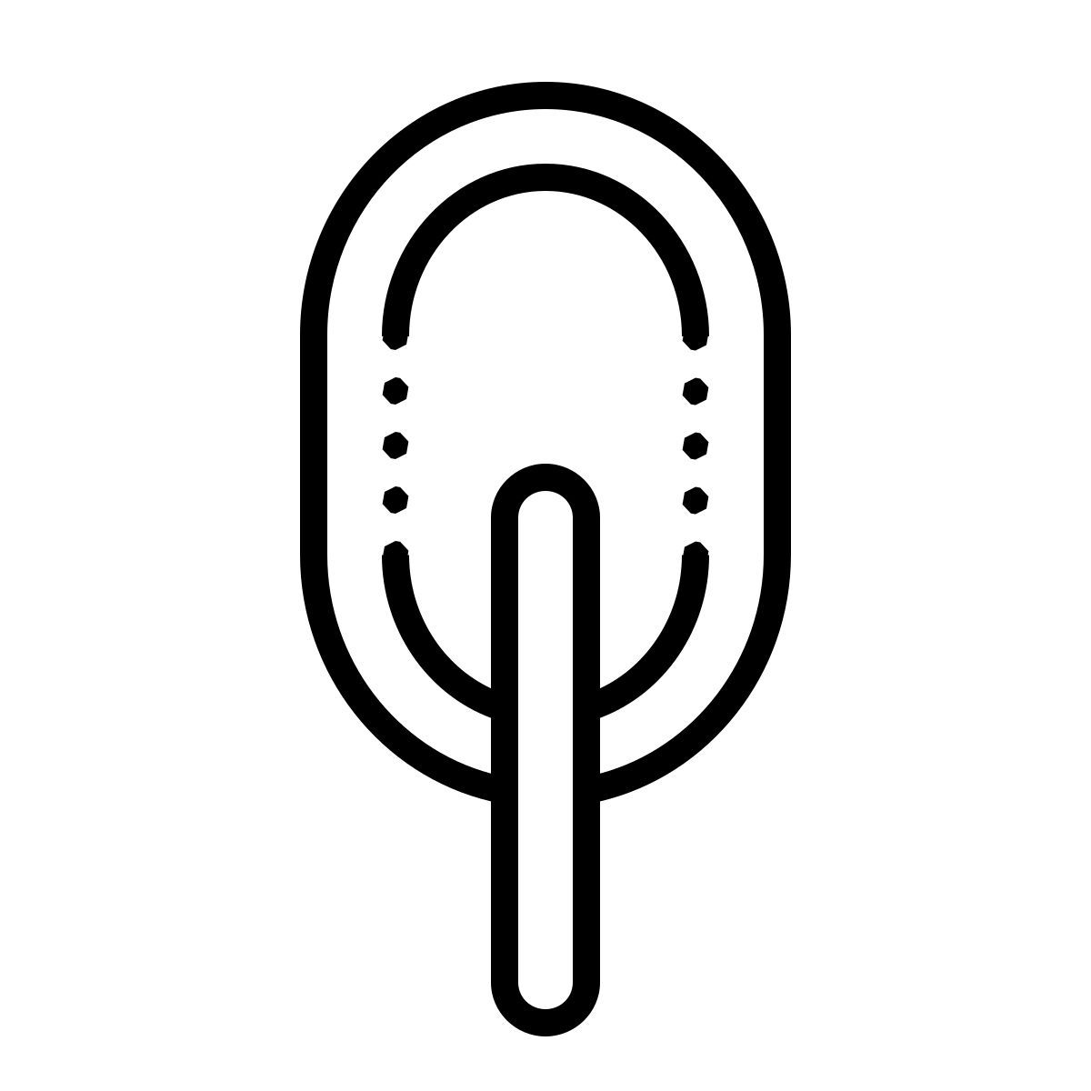 dotted style 链式启动 icon