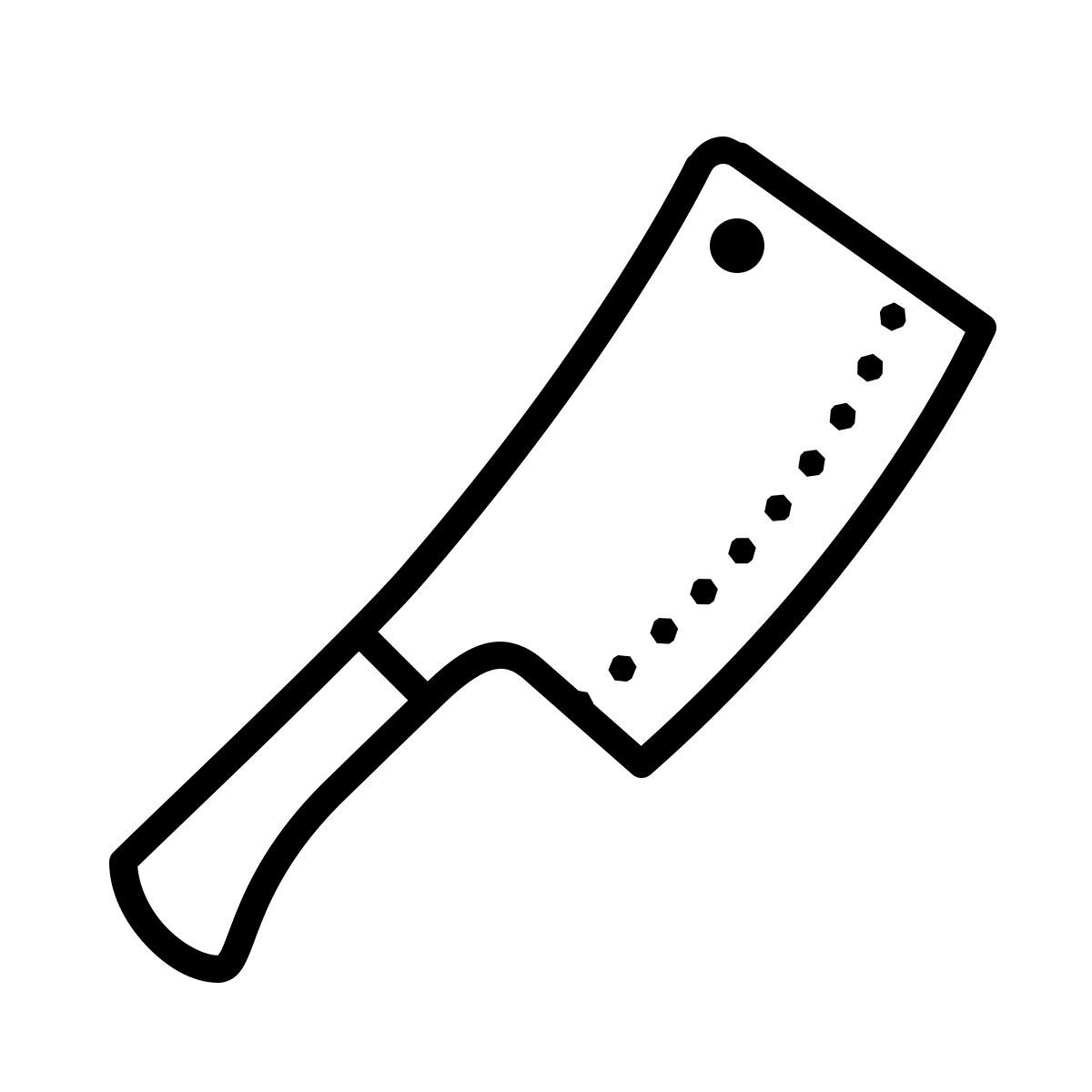 dotted style agudo icon