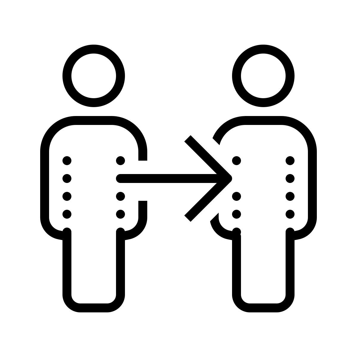 dotted style clone icon