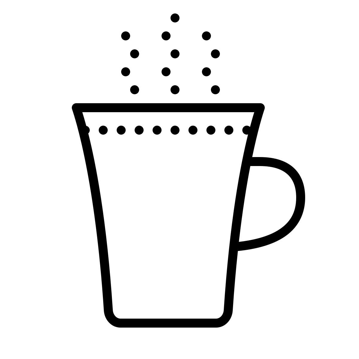 dotted style 热可可 icon