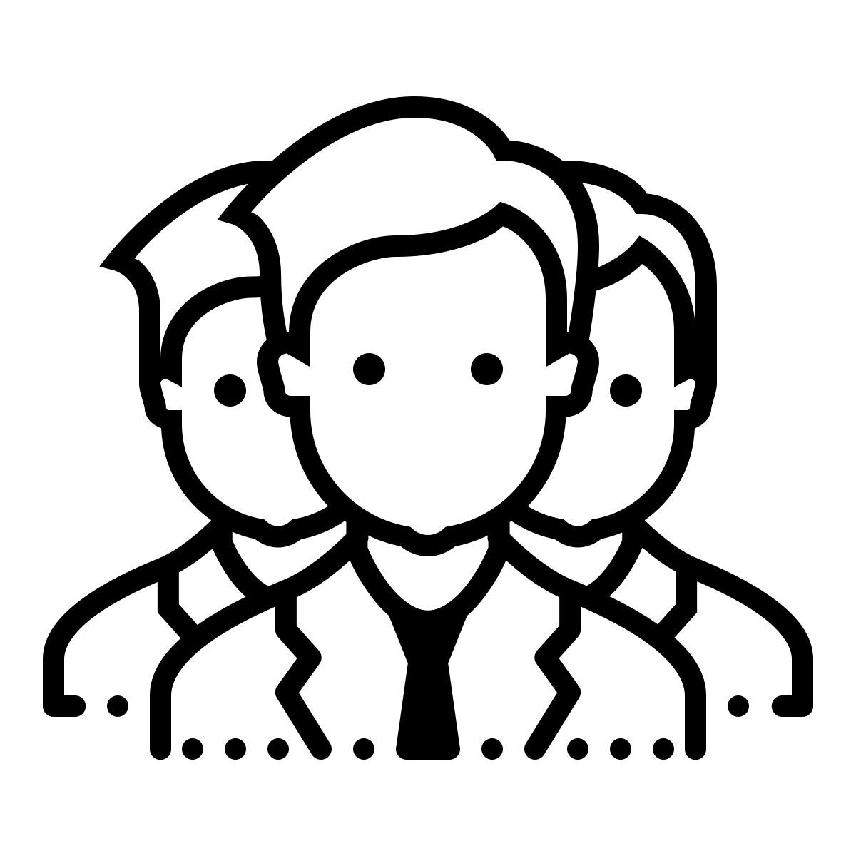 dotted style управление коммерческим развитием icon