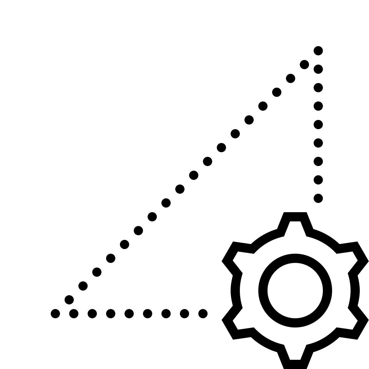 dotted style 数据设置 icon