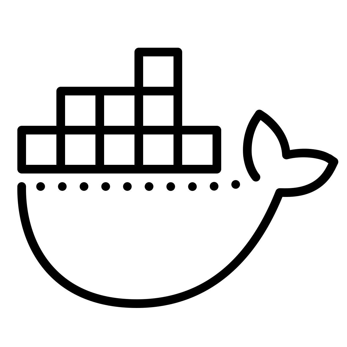 dotted style docker icon