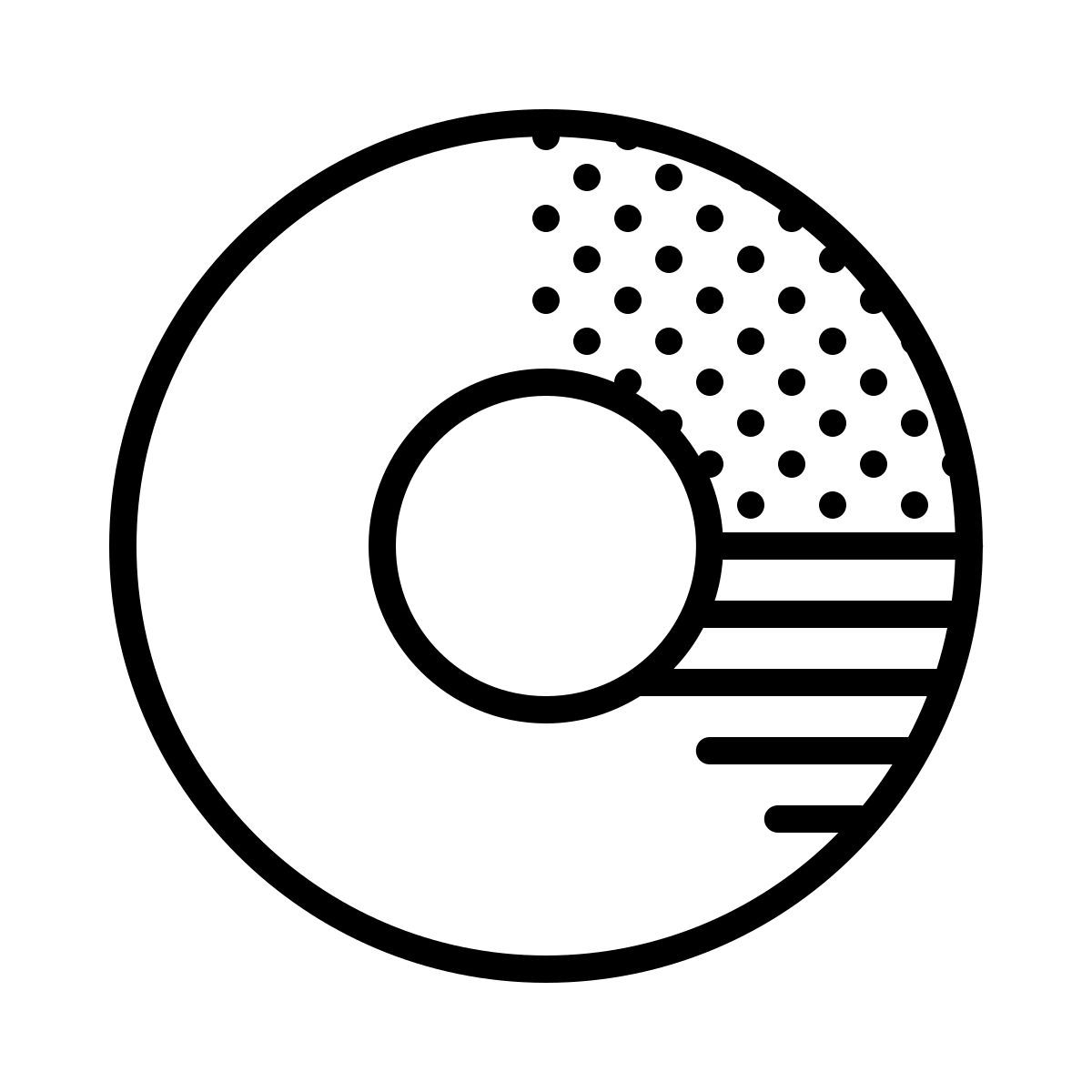 dotted style 圆环图 icon