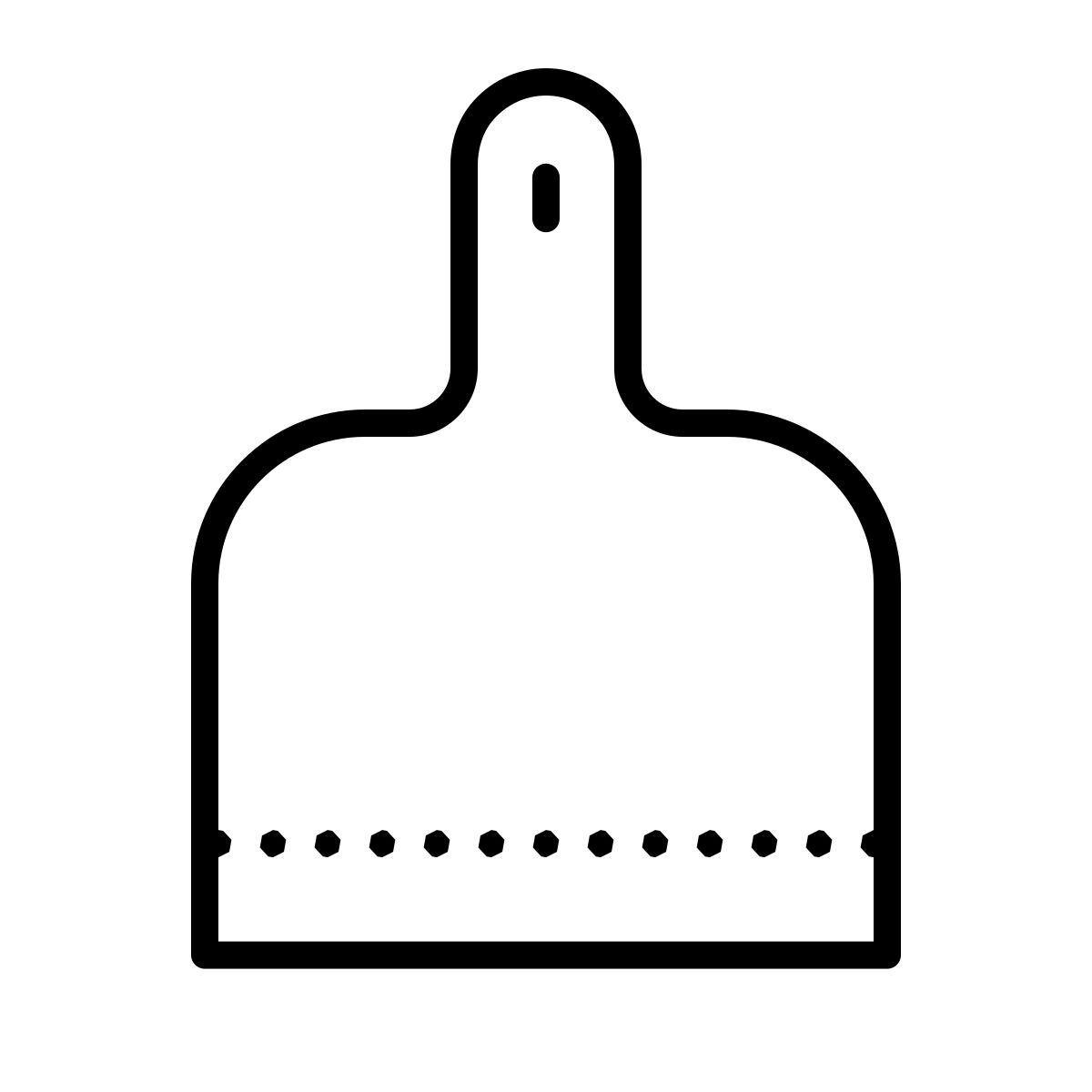 dotted style paletta icon