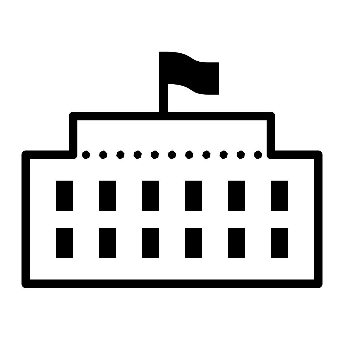 dotted style botschaft icon