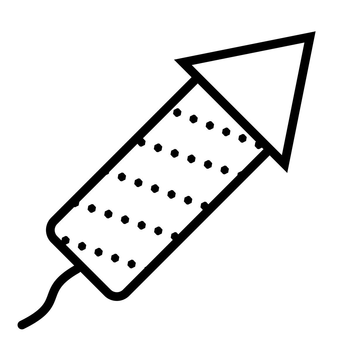 dotted style firework icon