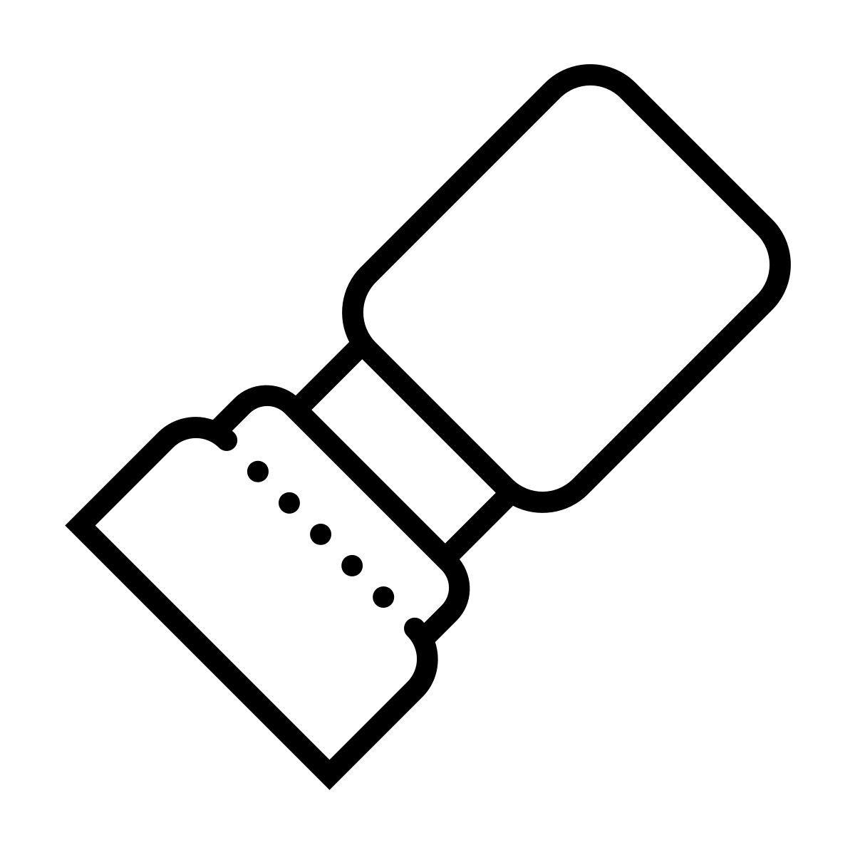 dotted style 플래시 스탬프 icon