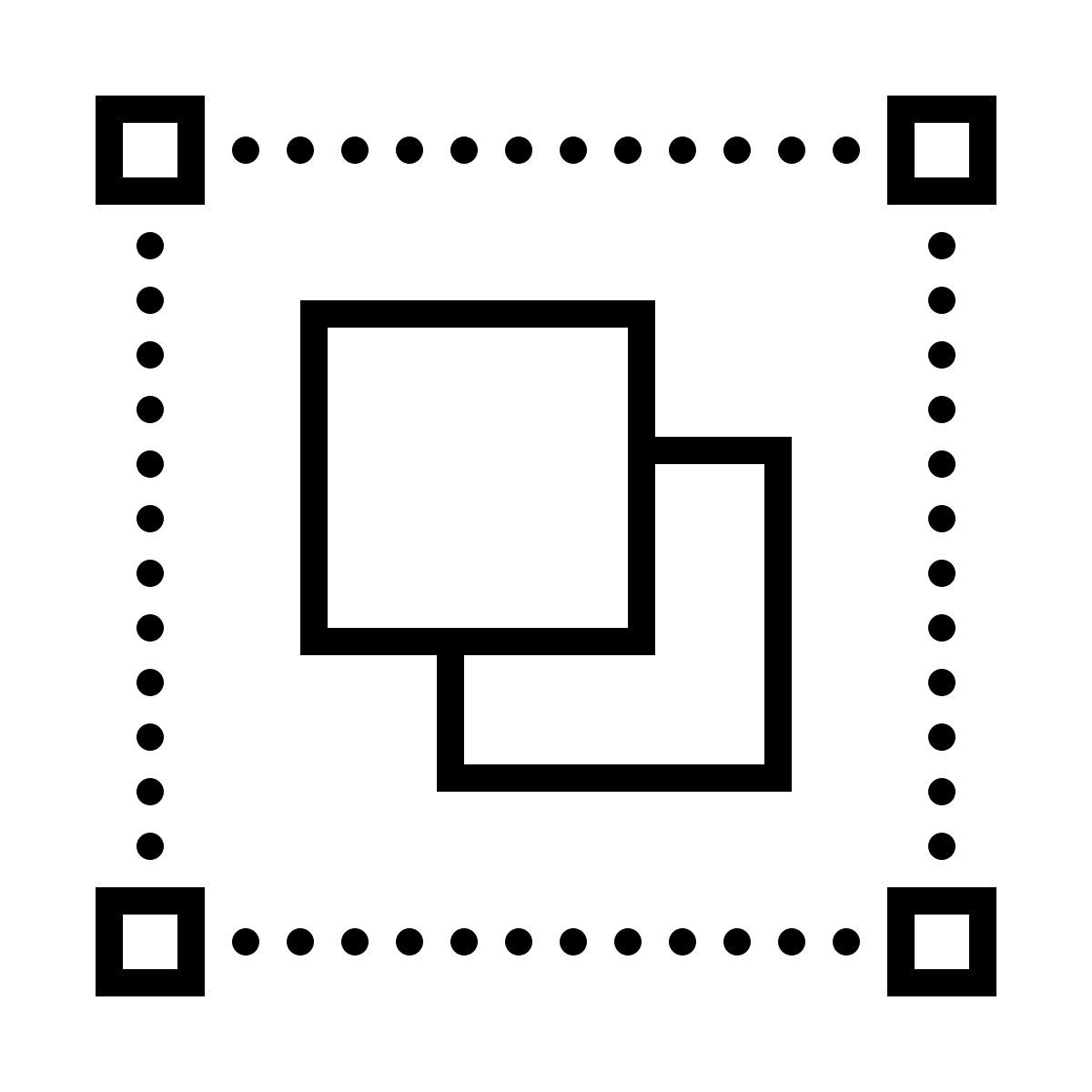 dotted style oggetti icon