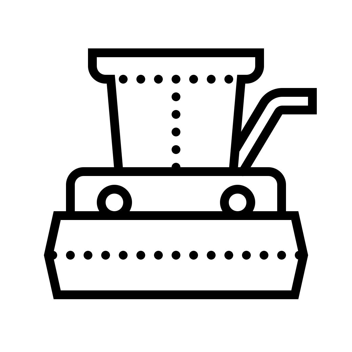 dotted style 기계 icon